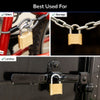 Brinks® 2in. (50 mm) Solid Brass 4-Dial Resettable Combination Padlock