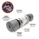 Performance Tool Anti-Fatigue Grip Mat Roll, Small