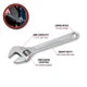 Performance Tool 8 Adjustable Wrench