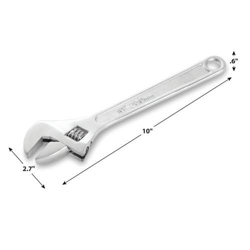 Performance Tool 10 Adjustable Wrench