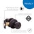Design House  Tulip Privacy Door Knob, Matte Black