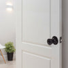 Design House  Tulip Privacy Door Knob, Matte Black
