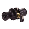 Design House  Tulip Privacy Door Knob, Matte Black