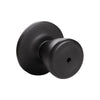 Design House  Tulip Privacy Door Knob, Matte Black