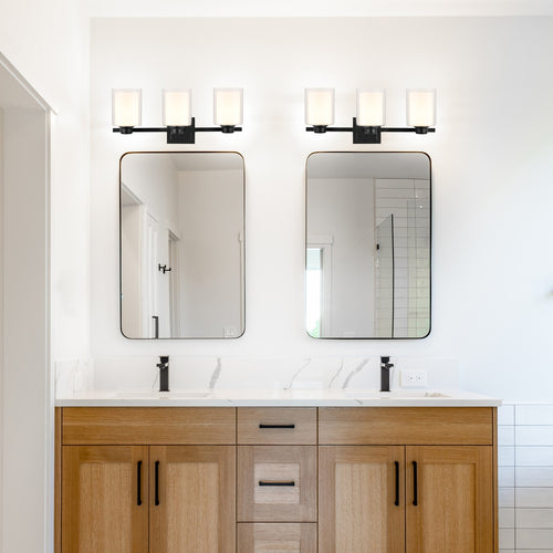 Design House  Oslo 3-Light Vanity Light, Matte Black