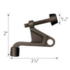Design House Hinge Pin Doorstop Oil Rubbed Bronze 5-Pack