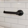 Design House  Eastport Toilet Paper Holder, Matte Black