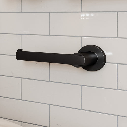 Design House  Eastport Toilet Paper Holder, Matte Black
