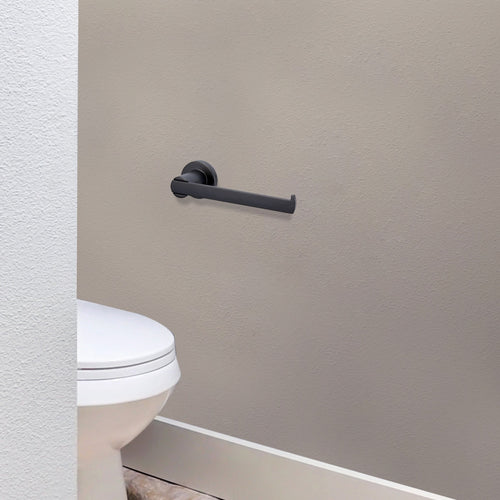 Design House  Eastport Toilet Paper Holder, Matte Black