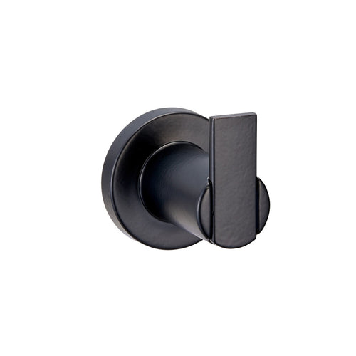 Design House  Eastport Bathroom Robe Hook, Matte Black