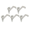 Design House Standard Handrail Bracket Satin Nickel 5-Pack