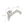 Design House Standard Handrail Bracket Satin Nickel 5-Pack