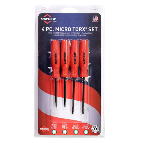 Mayhew 4 PC. Micro Torx® Set