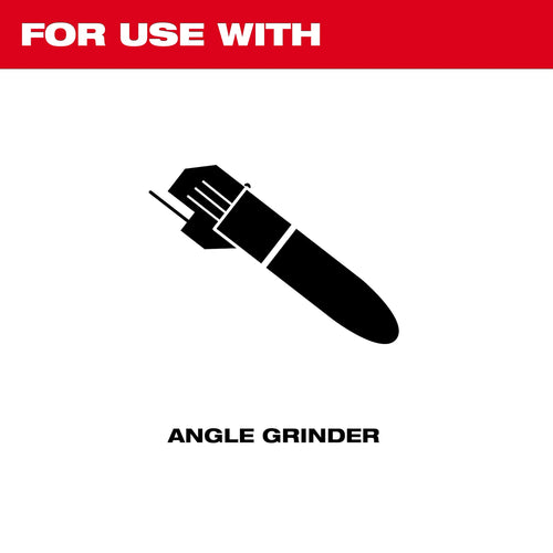 Milwaukee 4-1/2 x 1/4 x 7/8 Performance+ Metal Grinding Wheel - Type 27