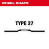 Milwaukee 5 x 1/8 x 7/8 Performance+ Dual Metal Cut & Grind Wheel - Type 27
