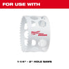 Milwaukee 5PK Large Thread Adapters for QUIK-LOK™ Arbors
