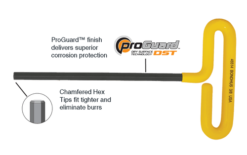 Bondhus Cushion Grip Loop T-Handles - ProGuard™ Finish