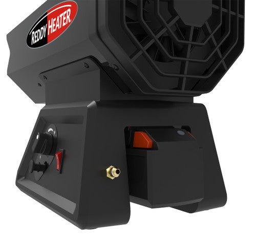 World Marketing Reddy Heater Hybrid Battery Powered LP Forced Air Heater - RFG60DC