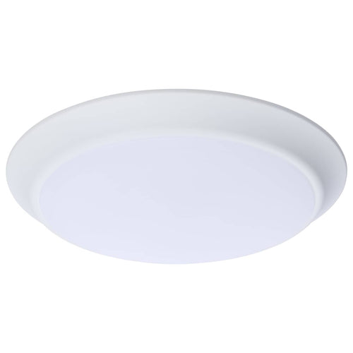 Satco 62-1811R1 10 LED Disk Light White Fin