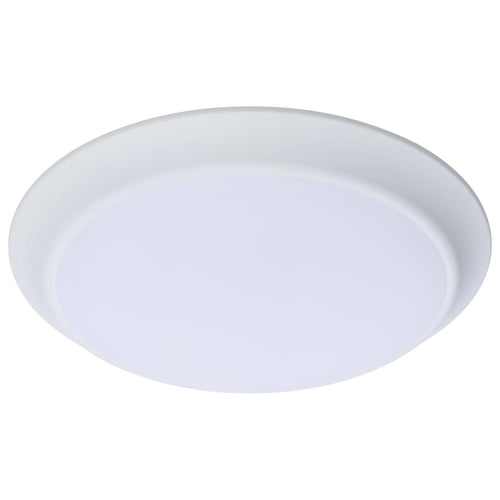 Satco 62-1811R1 10 LED Disk Light White Fin