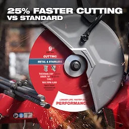 Milwaukee 7 x 3/32 x 7/8 Performance+ Metal Cut Off Wheel - Type 27