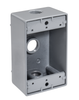 Southwire 3/4 3-Hole 1-Gang WeatherProof Box Gry WB1375