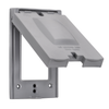 Southwire 1-G VRT/HRZ 10-IN-1 Multi-Use WP CVR Gry