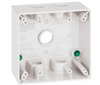 Southwire 1/2 5-Hole 2-Gang Weatherproof Box Wht WB2550W