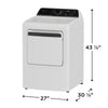 Frigidaire 7 Cu. Ft. Electric Dryer