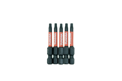 Tundra Tools Impact Screwdriving Star Bits 5 PAK