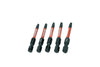 Tundra Tools Impact Screwdriving #2 Square Bits, 2″ 5 PAK
