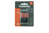 Tundra Tools Impact Screwdriving #2 Square Bits, 2″ 5 PAK