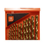 Tundra Tools 13 Piece Titanium Drill Bit Set