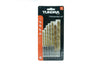 Tundra Tools 7 Piece Titanium Hex Drill Set