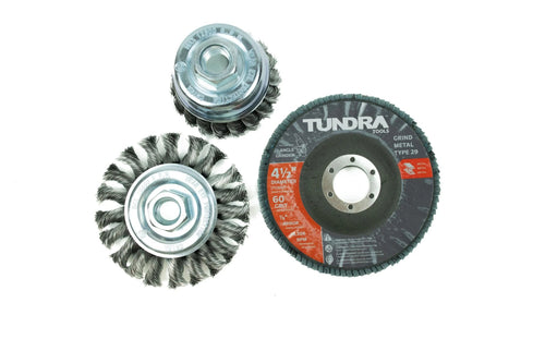 Tundra Tools 3 Piece Mini Grinder Set