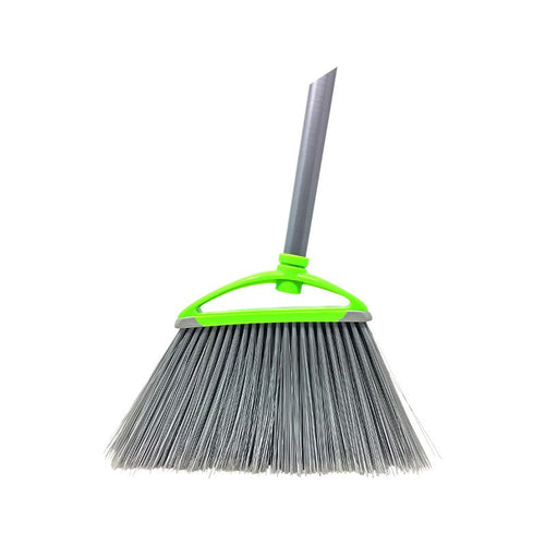 Power Clean Large Professional Angle Broom with 4' Handle - Modern