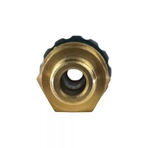 BluBird Industries Blu Shield Female Metric x 3/8 Quick Disconnect Plug/Socket Pressure Washer Adapter Set