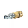 BluBird Blu Shield 1/4 Quick Disconnect Plug x 1/4 Male Pipe Thread Pressure Washer Adapter