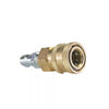 BluBird Blu Shield 1/4 Quick Disconnect Plug x 1/4 Male Pipe Thread Pressure Washer Adapter