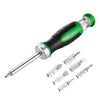 SK Tools 7-in-1, 216-Position Reversible Ratcheting Screwdriver