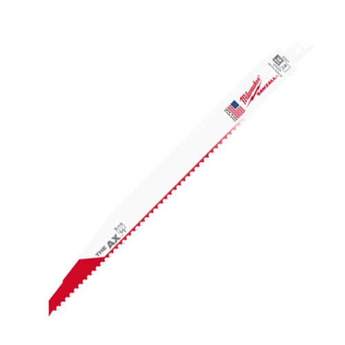 Milwaukee 12 5 TPI AX™ SAWZALL® Blade for Wood with Nails Bulk 25