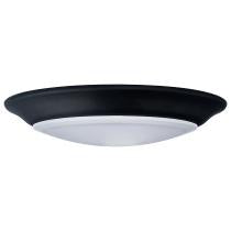 Satco 62-1804 7 LED Disk Light Black Finish
