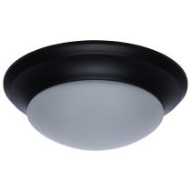 Satco 62-687 LED 12 18W Twist & Lock Fixture Matte Black Finish
