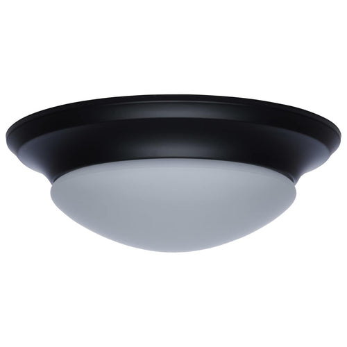 Satco 62-687 LED 12 18W Twist & Lock Fixture Matte Black Finish