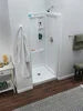 Delta 36x36 Classic 500 Shower Wall in High Gloss White