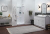 Delta 36x36 Classic 500 Shower Wall in High Gloss White