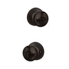 Schlage J Series Stratus Knob Bed & Bath Lock