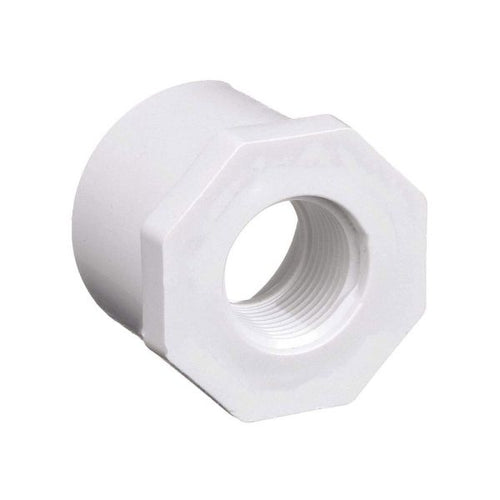 Thrifco 8113446 1 Inch x 3/4 Inch Slip x Threaded PVC Bushing SCH 40