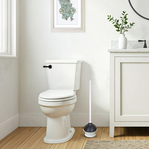 Korky Toilet Plunger & Drip Tray