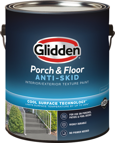 GLIDDEN® Cool Surface Porch & Floor Interior/Exterior Anti-Skid Paint
